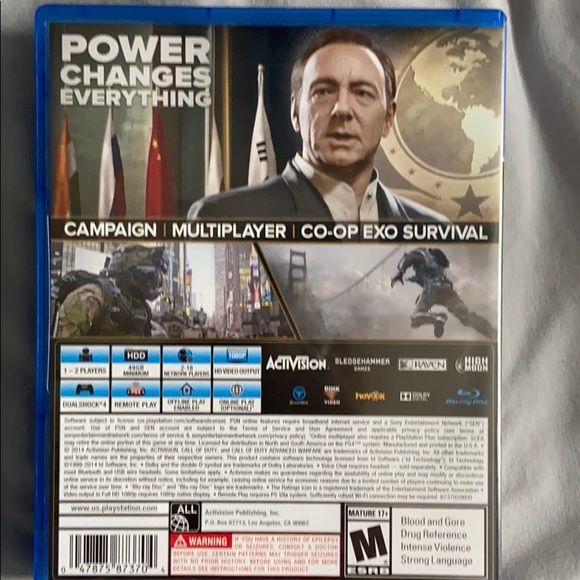 call of duty advanced warfare for ps4 - Picture 2 of 4